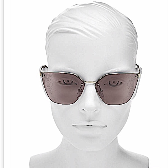 Prada Women\'s Cat Eye Mirrored Sunglasses, 63mm main image 10